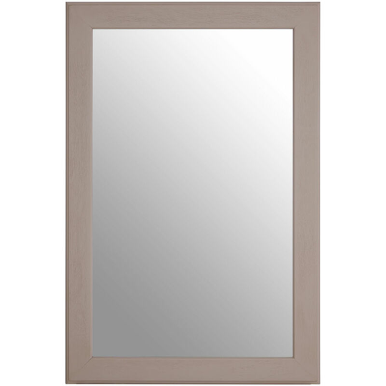 Wall Mirror Bathroom / Bedroom / Hallway Wall Mounted Mirrors Grain Pattern Wall Mirror With Grey Finish / Glass Mirrors For Living Room 2 x 90 x