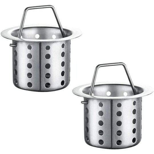 Kitchen Sink Strainers, 2 Pieces Kitchen Sink Strainers, Kitchen Drain Strainer, Sink Strainer Filter, Drain Strainer, for Bathroom Sink Basin, Tubs