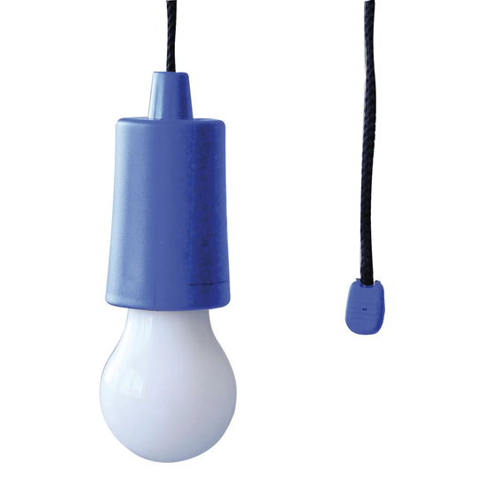 Battery-Portable LED Bulb. Colorful, No Current But Super Bright. For Home, Camping, Garden....Cord: 105Cm