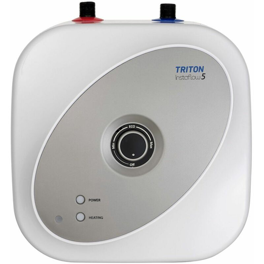 Triton Instaflow 1.5kW Stored Hot Water Heater Under Sink White SPINSF500S - White