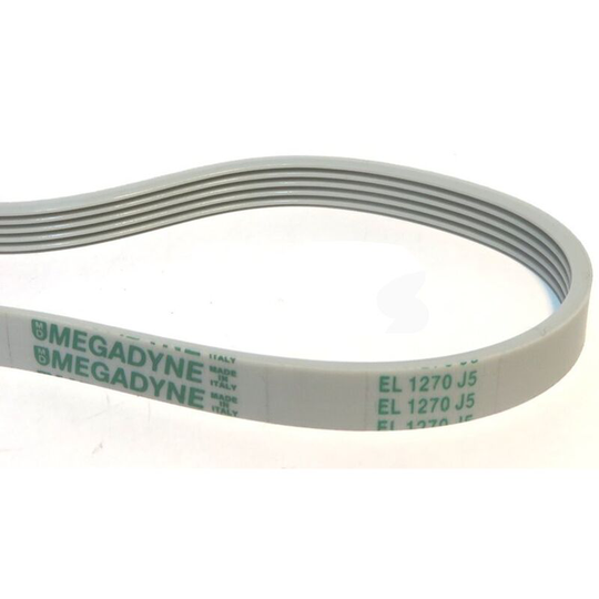 Poly-V washing strap the plrt zanussi beko smeg 1270 J5
