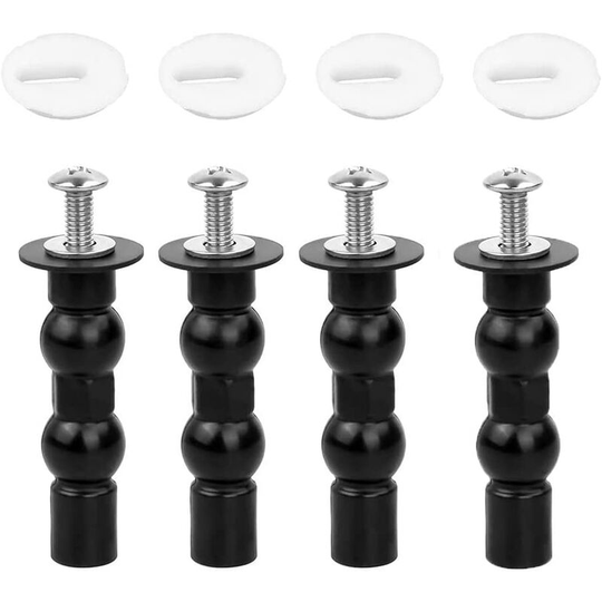 4 Pieces Universal Toilet Seat Fixing Screws,Toilet Seat Fixing Screws Toilet Seat Hinge Screws Toilet Seat Fixing Screws Toilet Seat Screws,for
