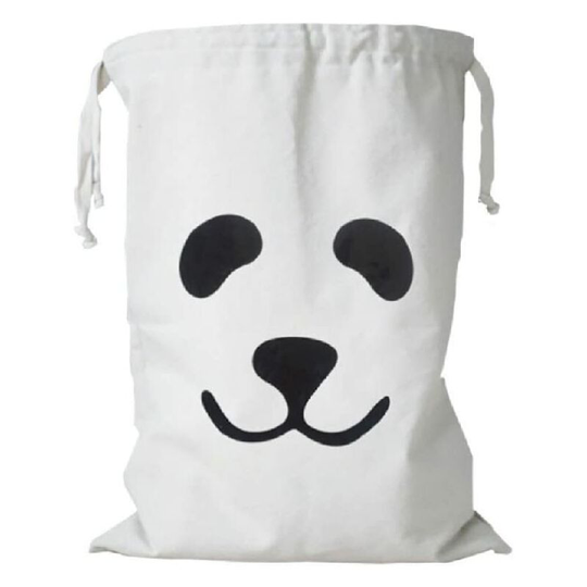 Large Canvas Laundry Bag with Drawstring for Toys Storage Travel Washing Machine