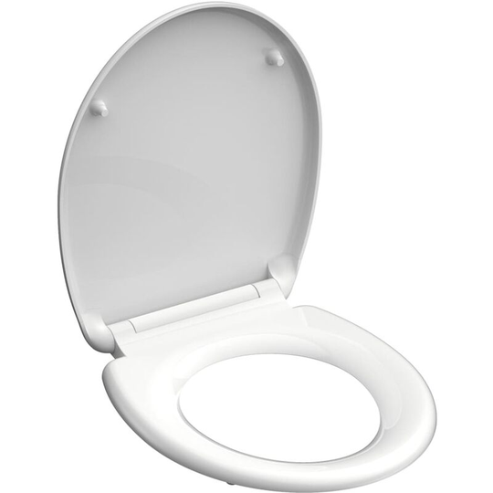 Toilet Seat white Duroplast schütte - White