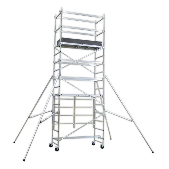 2.15m H x 80cm W x 60cm D Aluminium Scaffolding