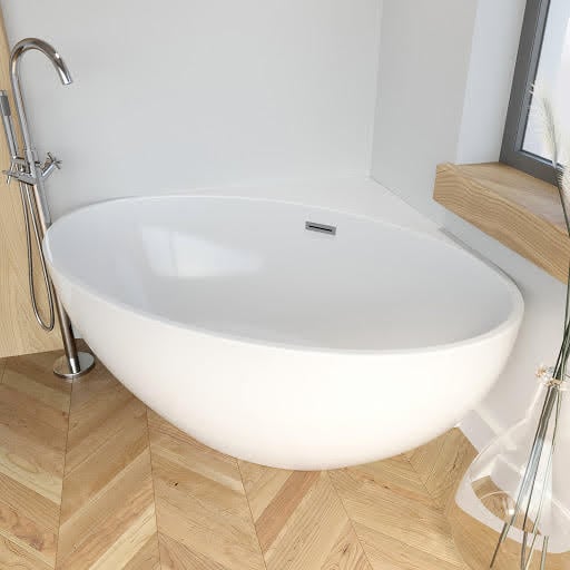Affine Refine Luxury Freestanding Corner Bath 1510mm