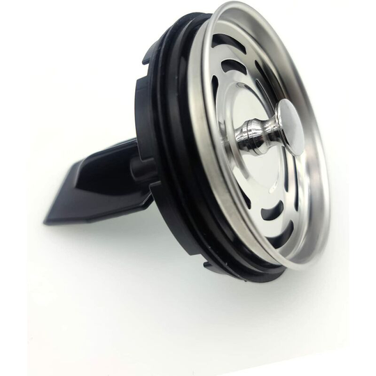 Garbage Disposal Strainer Cover Water Stopper Stainless Steel Kitchen Sink Splash Guard With Food Scraper Safety Plug Fit Sink