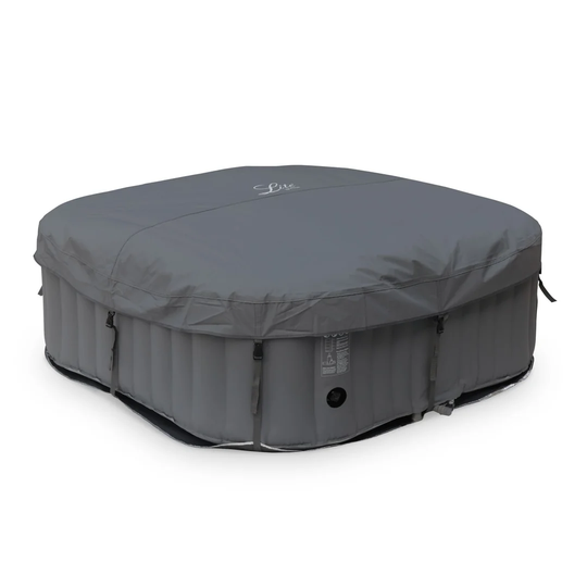 Chipps 6-Person 132 Jet Inflatable Spa