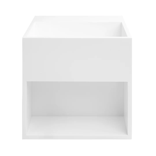 Inkoo Corian Solid Surface Rectangular Bathroom Sink
