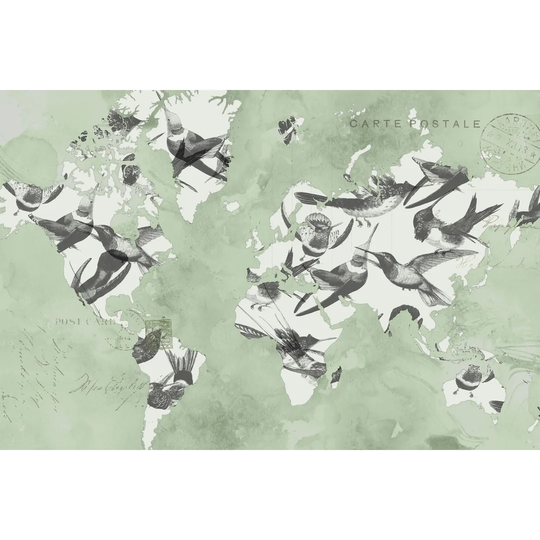 Migration of Birds by Jennifer Goldberger - Wrapped Canvas Graphic Art