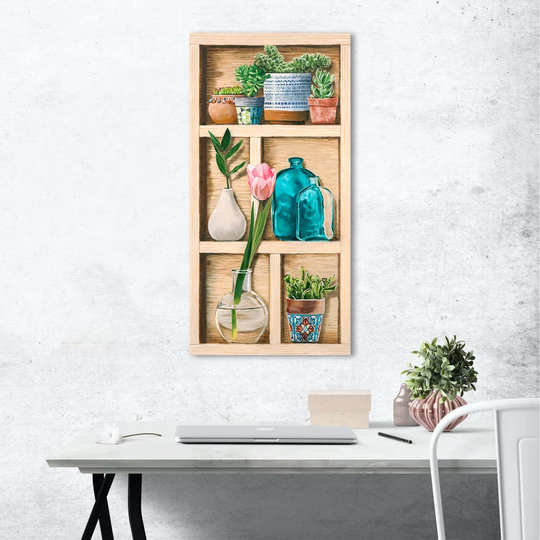 Sbabby-Chic: Collection de Memoires III by Elena Dolci - Wrapped Canvas Painting