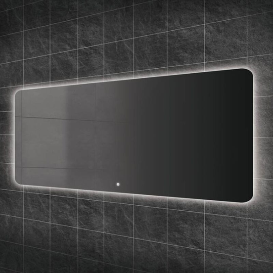 Ambience 140 Steam Free led Bathroom Mirror 600mm h x 1400mm w - HIB