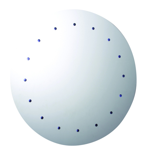 Penates 500mm Round Battery Operated Illuminated 16 led Mirror - Chrome