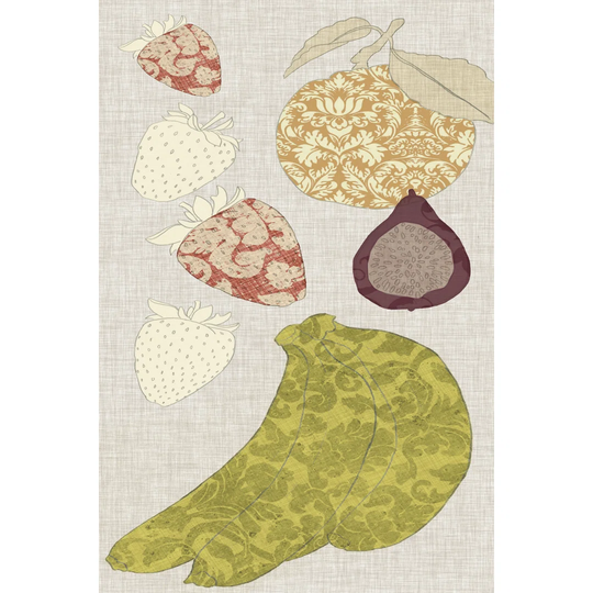Shape Fruits & Veggies VIII by Vision Studio - Wrapped Canvas Painting