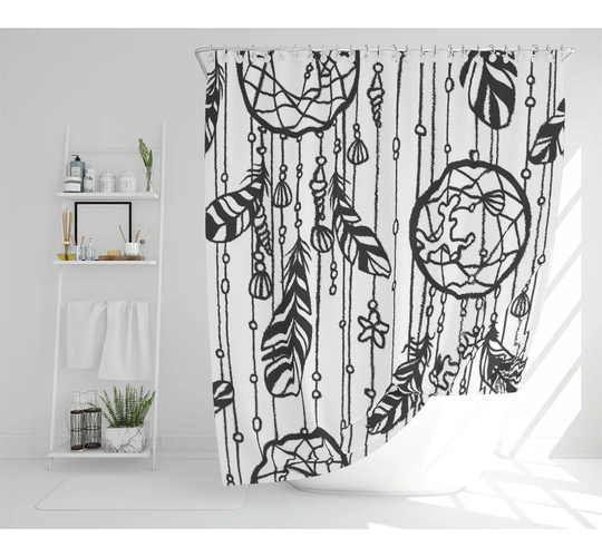 Brooksville Polyester Shower Curtain Set
