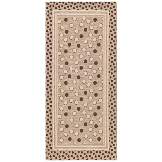 Beatrix Sphere Hooked Taupe Rug