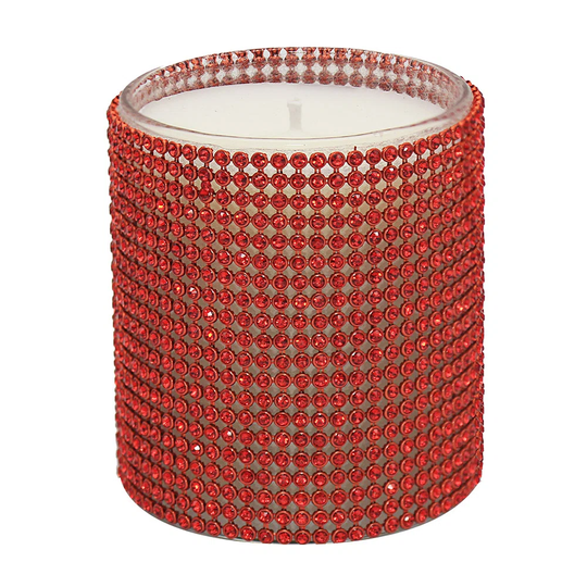 Diamante Cinnamon Scented Designer Candle