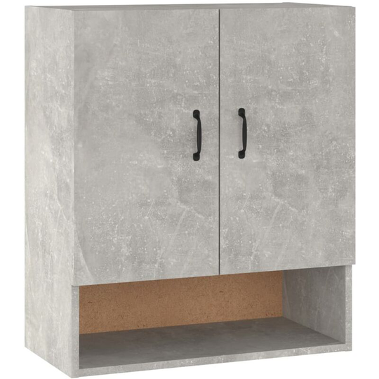 Vidaxl - Wall Cabinet Concrete Grey 60x31x70 cm Engineered Wood Grey