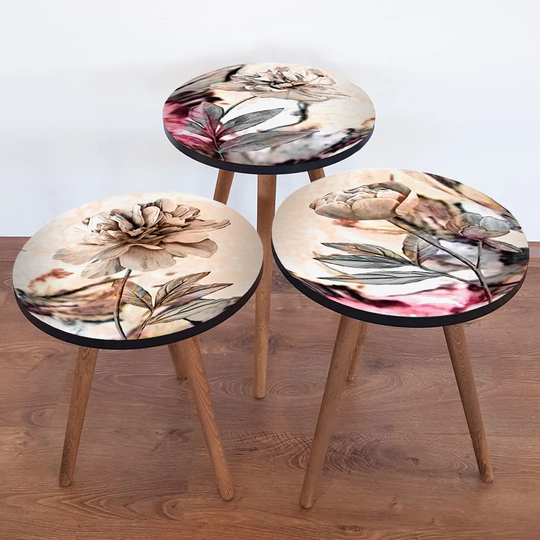 Katheryn 3 Piece Nest of Tables