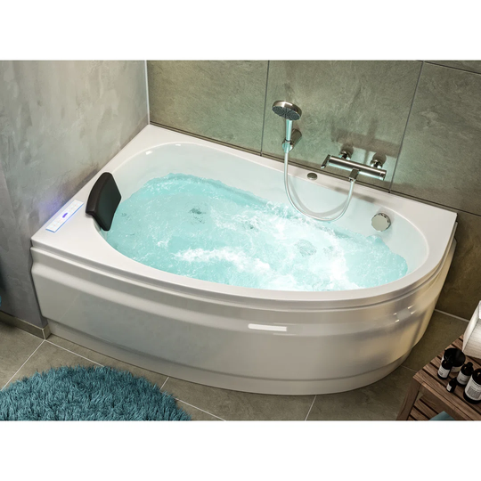 Stardust Premium 150cm x 95cm Corner Whirlpool Bathtub