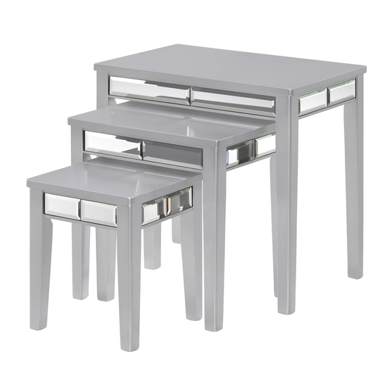 Crediton 3 Piece Nest Of Tables