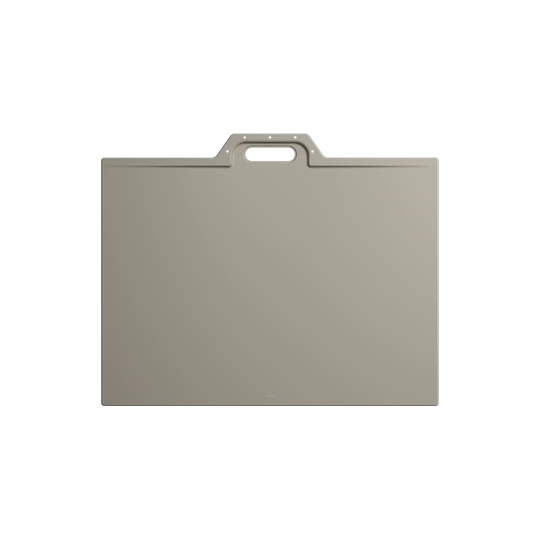1400 x 1000 mm Steel Enamel Shower Tray - White
