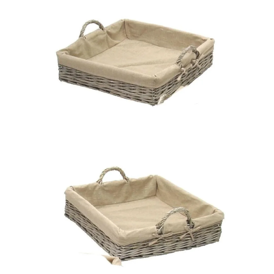 Caire 2 Piece Serving Tray Set