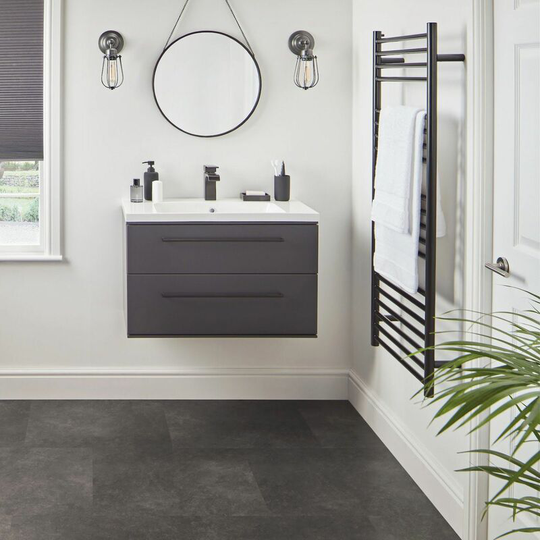 Palioexpressbykarndean - Luxury Vinyl Flooring Karndean Palio Express LooseLay Vulcano Floor Tile 10 Pack - Grey