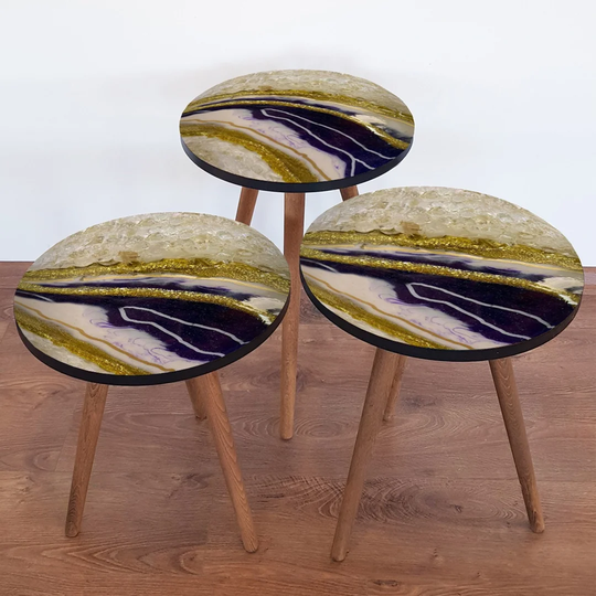 Shirlene 3 Piece Nest of Tables