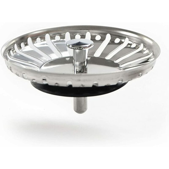 Kitchen Sink Stopper Kitchen Sink Strainer Stainless Steel Bathroom Sink Stopper Bathroom Sink Strainer,Universal Sink Stopper (84mm)
