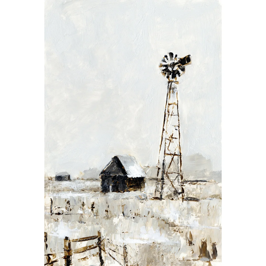 Rustic Prairie II by Ethan Harper - Wrapped Canvas Painting