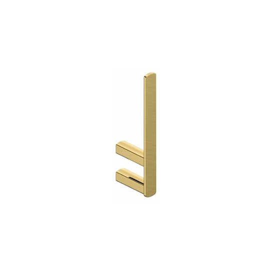 Petit Square Spare Paper Holder - Brushed Gold - Brushed Gold - RAK