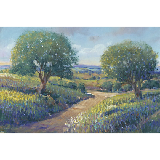 Country Sentrees I - Wrapped Canvas Painting