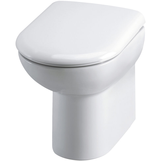 Nuie - Lawton Comfort Height Back to Wall Toilet 545mm Projection - Excluding Seat