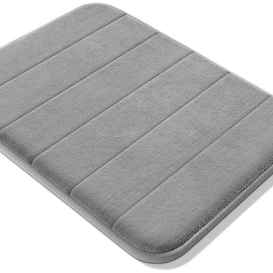 Ilovemilan - Memory Foam Bath Mat Rug, 24 x 16 Inches, Comfortable, Soft, Super Water Absorption, Machine Wash, Non-Slip, Thick, Easier to Dry for