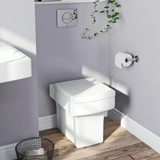 Bayne Back to Wall Toilet and Soft Close Seat