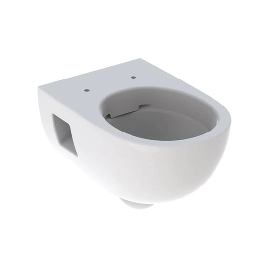 Schmit Wall Hung Toilet and Mounting Frame with Button Flush