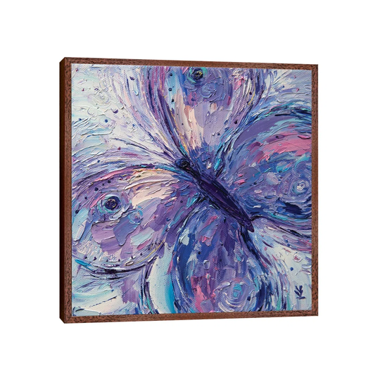 Purple Butterfly - Print on Canvas