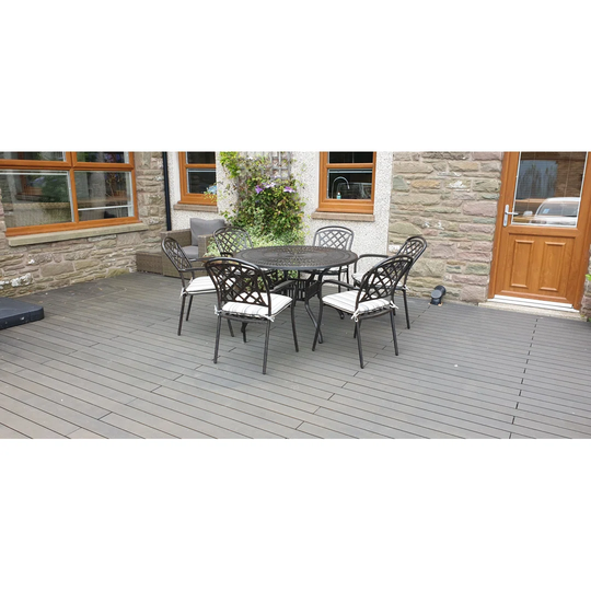 Elburn 6 Seater Dining Set with Cushions