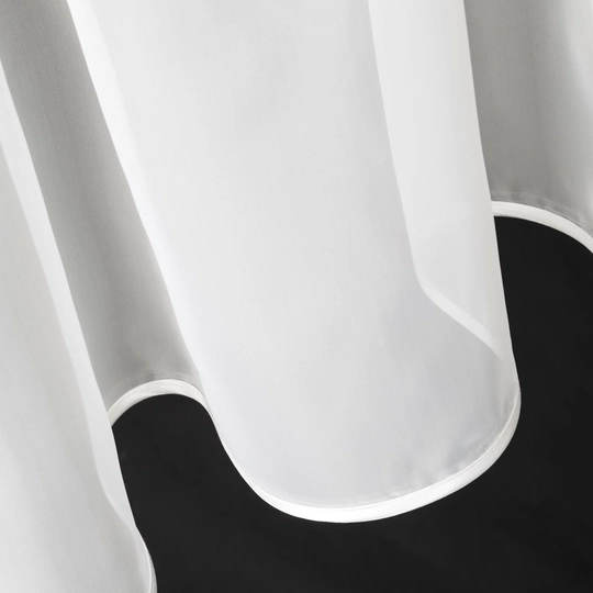Neysa Slot Top Semi Sheer Curtain