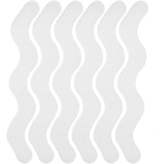 Perlerare - Non Slip Shower Stickers 24 pcs Safety Bathtub Strips Premium Quality Adhesive Stickers for Bathtub Shower Stairs