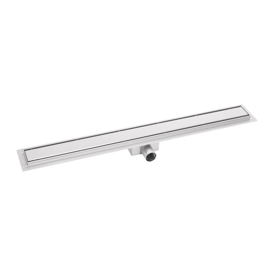 Stainless Steel Shower Channel BP02 150Cm - Floor Drainage Channel For Shower Floor Level Stainless Steel Trim Drain Strainer Shower Cap