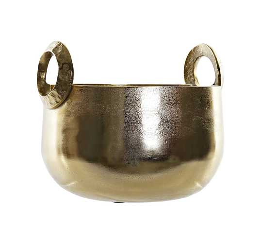 Onekama Gold 24Cm Aluminum Table Vase