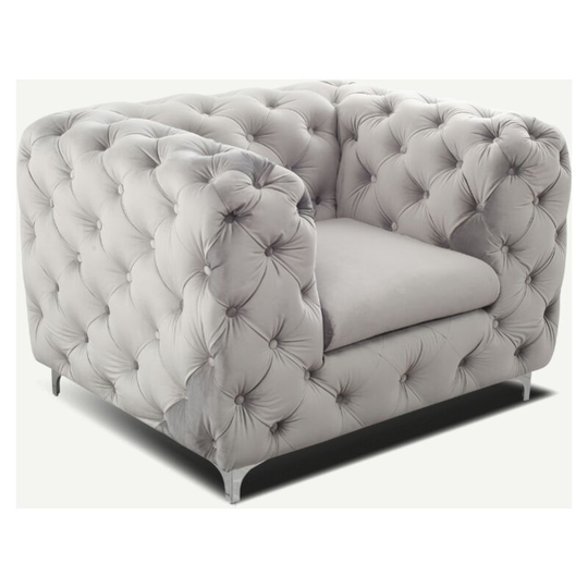 Sunshine Armchair Silver - Silver