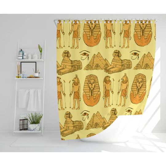 Sibbi Polyester Shower Curtain