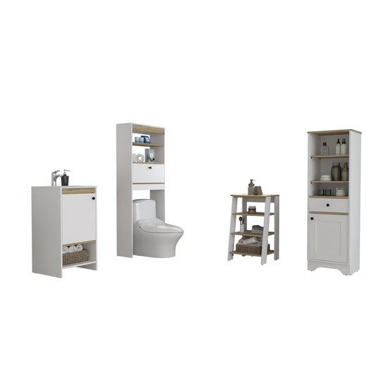 Glendower 4 Piece Bathroom Furniture Suite