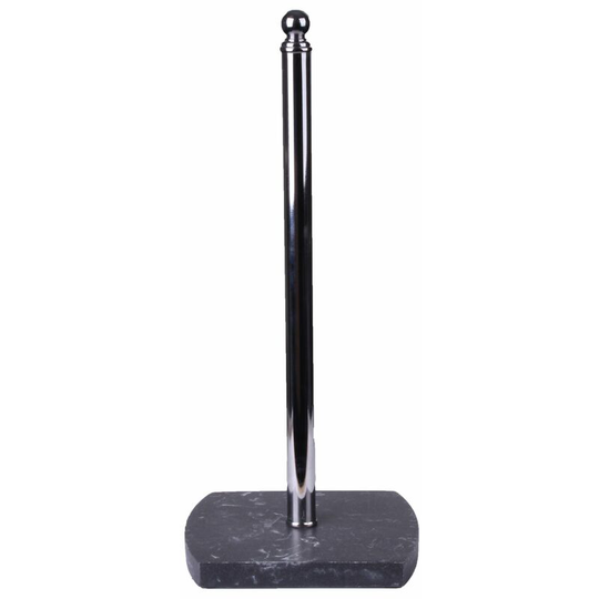 Octavia Freestanding Spare Paper Holder, Grey Marble - Grey Marble