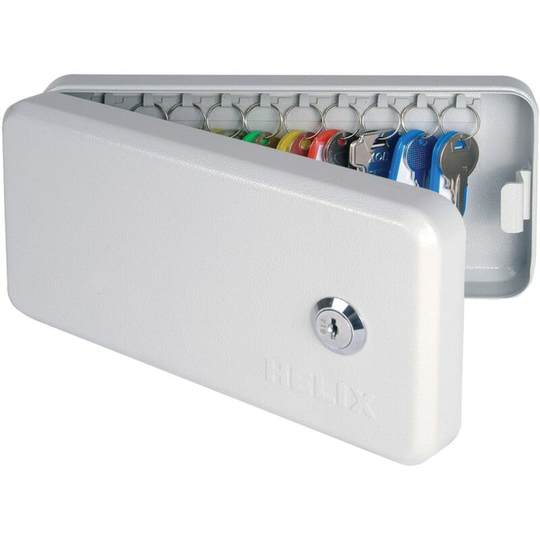 729254 Key Cabinet 20 Keys - Grey - Helix