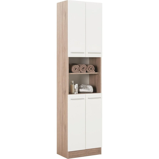 Dharm 50cm W x 195.5cm H x 33cm D Tall Bathroom Cabinet
