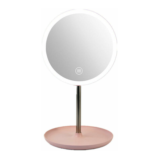 Led Light Makeup Mirror Table Lamp 360